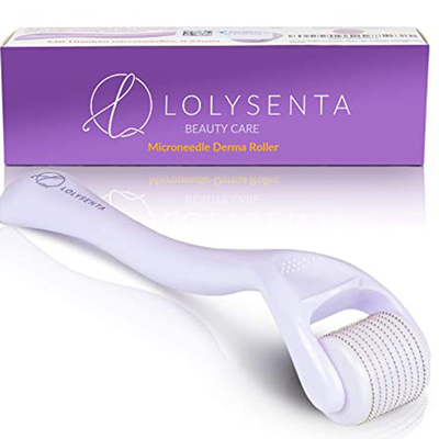 OEM Konjac Microneedle Derma Roller For Face Scars Pigment Removal